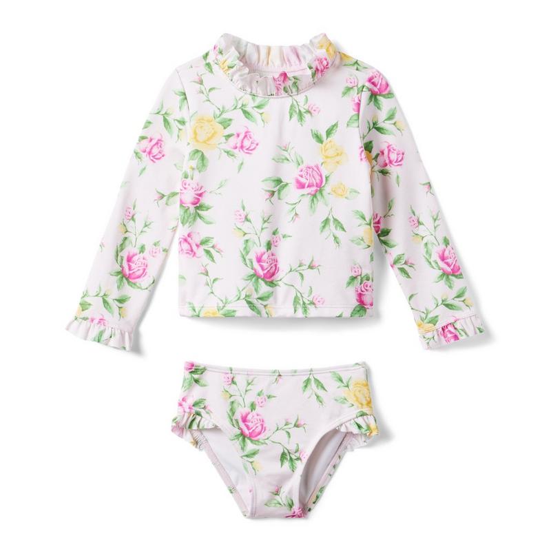 Floral Recycled Rash Guard Set - Janie And Jack